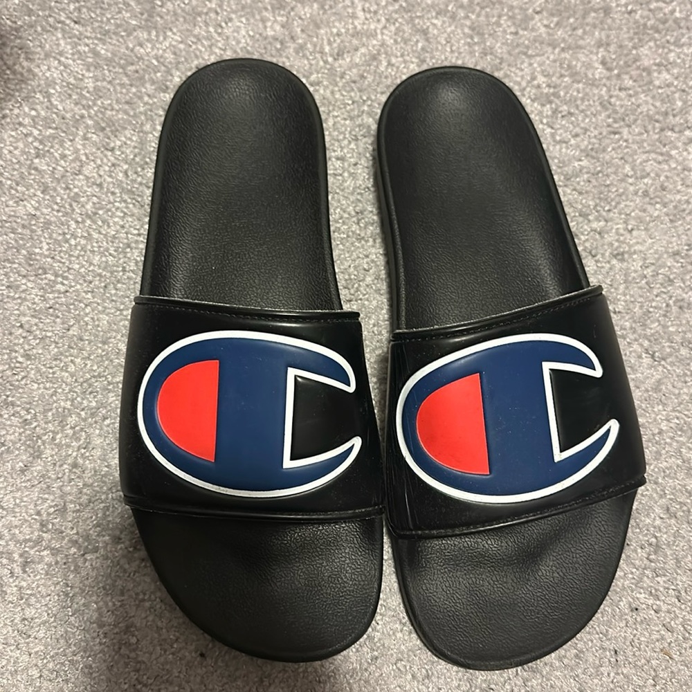 Men champion slides